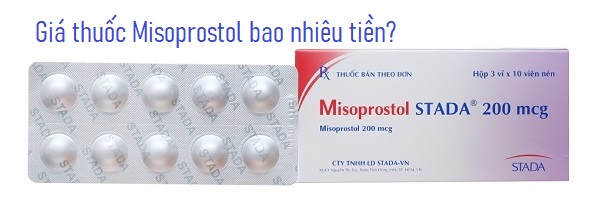 Giá thuốc misoprostol bao nhiêu tiền?