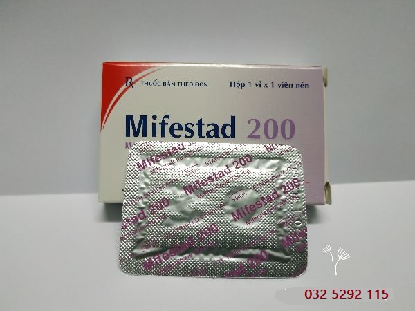 Thuốc mifestad 200 là thuốc chấm dứt sự phát triển của thai kỳ trong tử cung